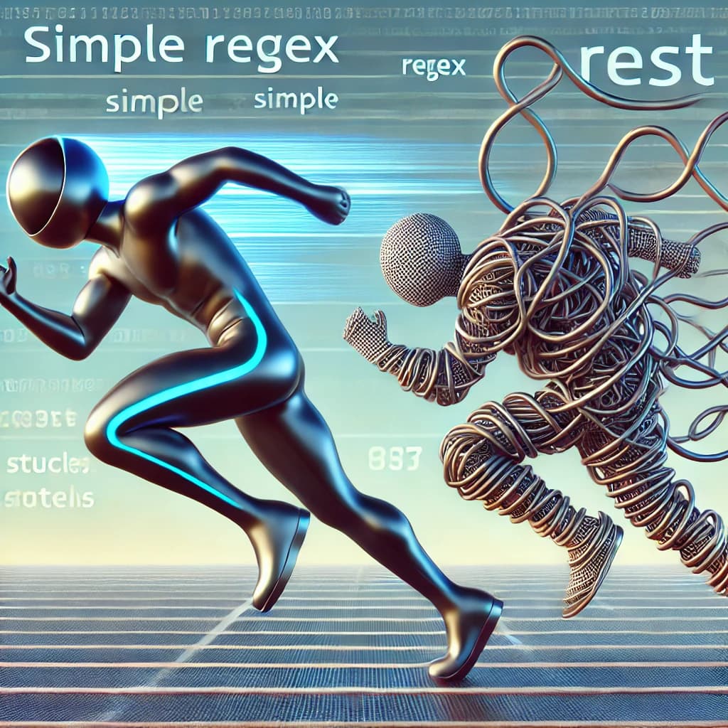 Why Regular Expressions (regex) is Slow?